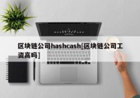 区块链公司hashcash[区块链公司工资高吗]