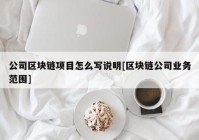 公司区块链项目怎么写说明[区块链公司业务范围]